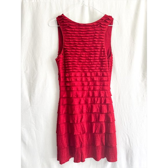 Max Studio NWT Hot Pink Ruffled Tank Top - Picture 2 of 4